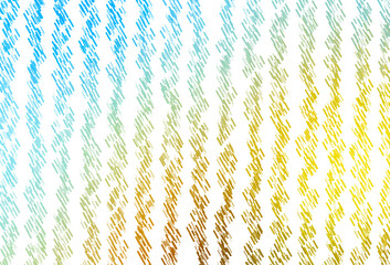 Light Blue, Yellow vector background with straight lines.