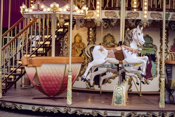 Old carousel.