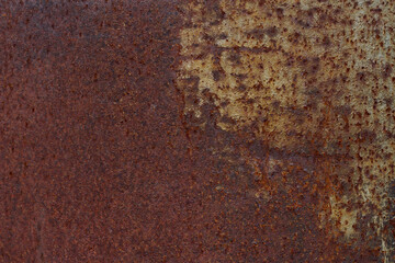 rusty metal texture with scratched surface