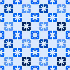 Fototapeta na wymiar seamless geometric pattern of rounded squares