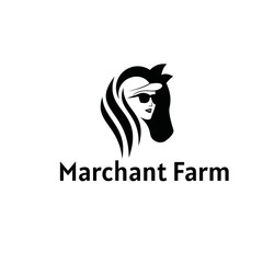 Girl And Horse Logo Design And Horse Farm Template Vector.