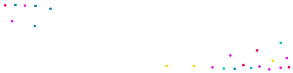 Falling Dot Independence Vector White Background.