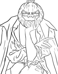 Fun Scary Halloween Coloring pages Coustumes