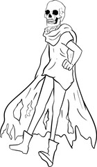 Fun Scary Halloween Coloring pages Coustumes