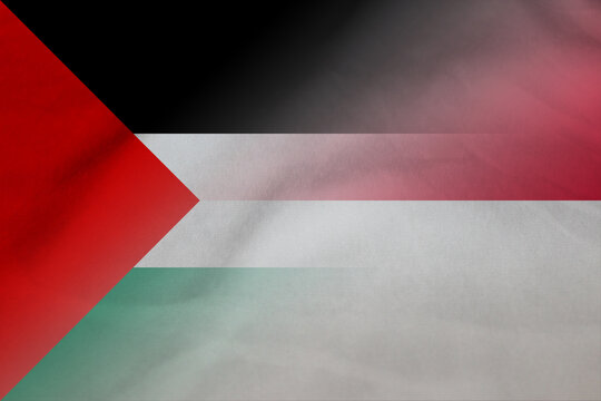 Palestinian National Authority and Singapore national flag international contract SGP PSE