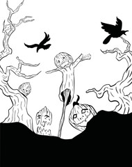 Halloween Coloring page for kids