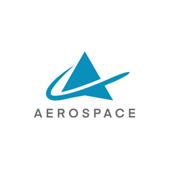 aerospace technology icon logo design
