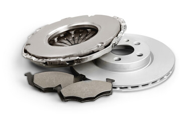 Disc Brakes mechanical steel parts