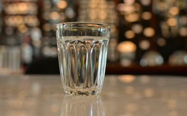 A glass is a glass for holding a drink in hand.