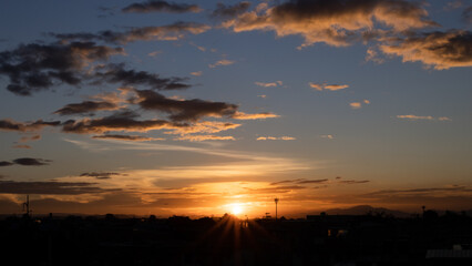 Atardecer en Bogotá