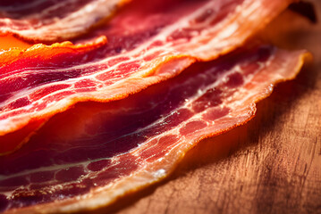 美味しそうなベーコン