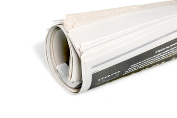 Rolled Newspaper