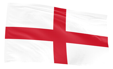 England waving flag transparent background PNG