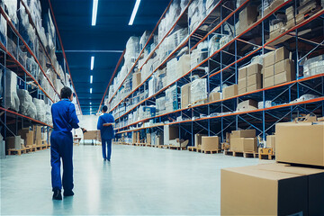 Fototapeta premium Logistic center