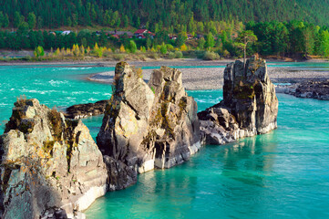 Dragon Teeth Rocks on Katun