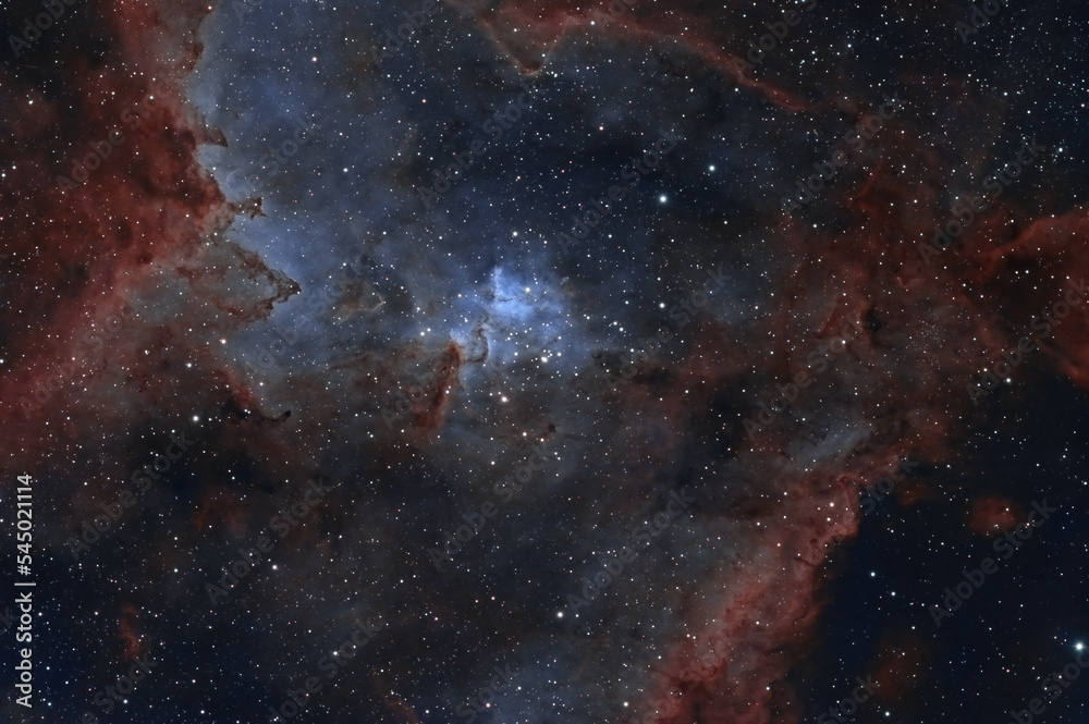 Canvas Prints melotte 15 - core of the heart nebula in cassiopeia