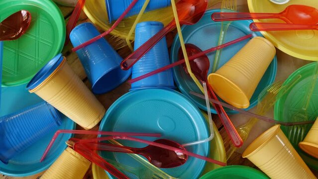 The Problem With Plastic Plates. Single-use plastic tableware