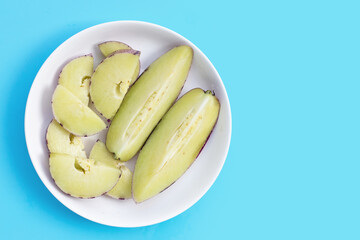 Pepino melon. Sweet tropical fruits