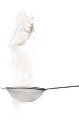 Loose flour and sugar