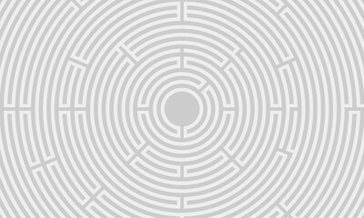 Round maze background