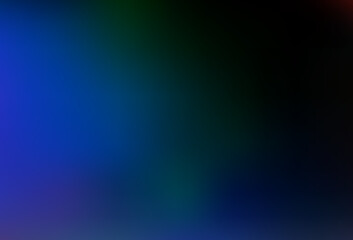Fototapeta premium Dark Multicolor, Rainbow vector blurred and colored template.