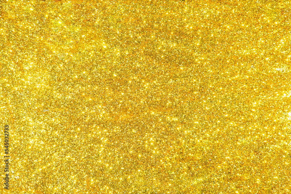 Poster abstract golden texture in blurry light for background. glitter pattern for photo effect and wallpap
