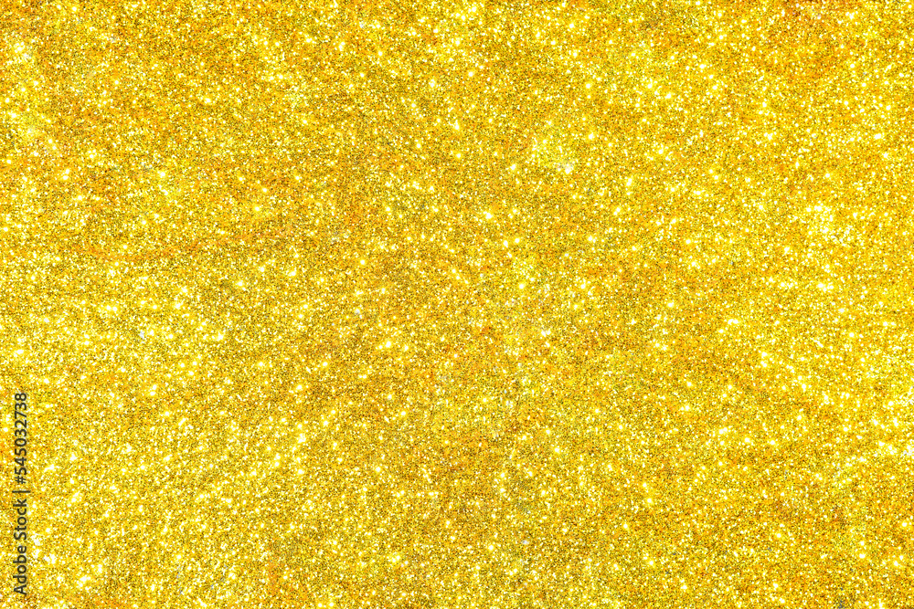 Poster abstract golden texture in blurry light for background. glitter pattern for photo effect and wallpap