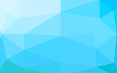 Light BLUE vector blurry triangle texture.