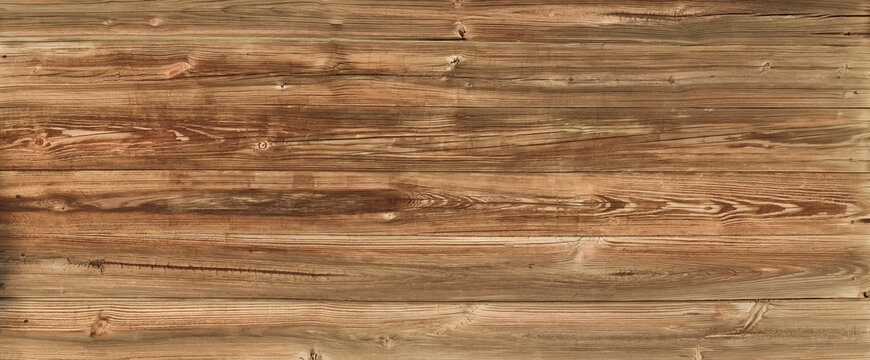 Old wooden  board  background panorama