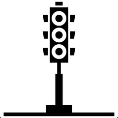 Traffic light_1 glyph icon