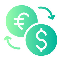 currecny gradient icon