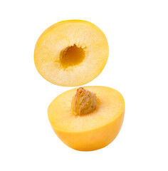 Nectarine isolated on transparent png