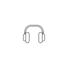 headphone icon illustration vector