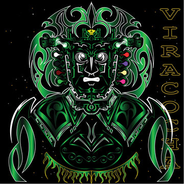 Andean god Viracocha
