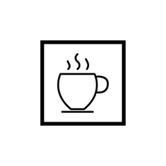 Cup icon vector