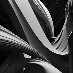 Abstract black and white background