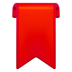 3d red label shape promotion