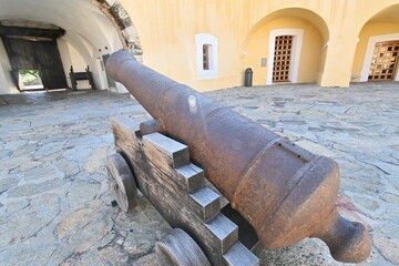 Galerías de la historía de México en el Museo Histórico Fuerte de San Diego en Acapulco