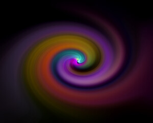 abstract and illustration multiple color swirl background