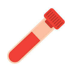 tube with blood