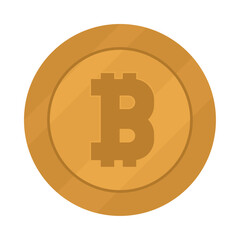 bitcoin coin icon