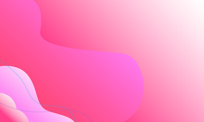 colorful background, pink shape with subtle light