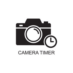 camera timer icon , shutter icon