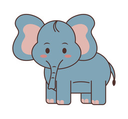 cute elephant icon