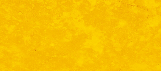 Abstract painting yellow background. Gold or foil wall texture backdrop design