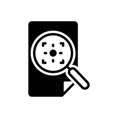 Black solid icon for preview