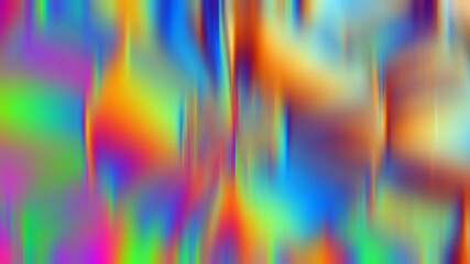 Abstract multicolored gradient glowing background