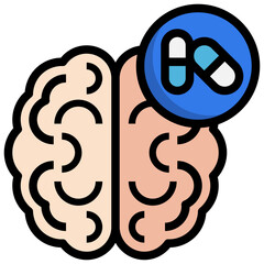 vitamins_brain line icon,linear,outline,graphic,illustration