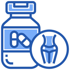vitamins_lose weight line icon,linear,outline,graphic,illustration