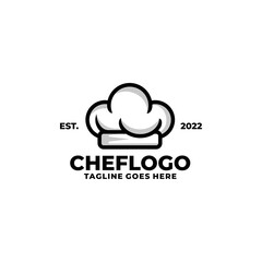 Chef logo design vector illustration